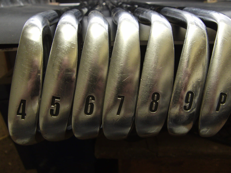 Set of 7x Srixon I-302 Forged Irons 4-PW Stiff Steel Shafts Srixon Grips*
