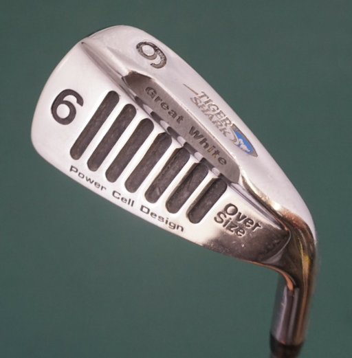 Tiger Shark Great White 6 Iron Regular Graphite Shaft Tiger Shark Grip