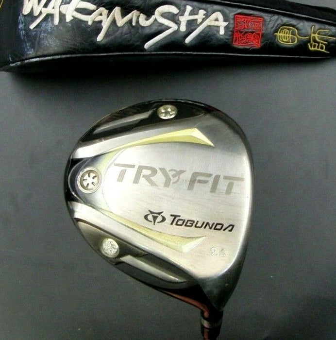 Japanese Tobunda Tryfit 9.5° Driver Stiff Graphite Shaft Golf Pride Grip