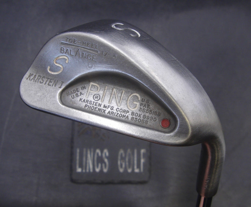 Ping Karsten I Red Dot Sand Wedge Seniors Steel Shaft Ping Grip