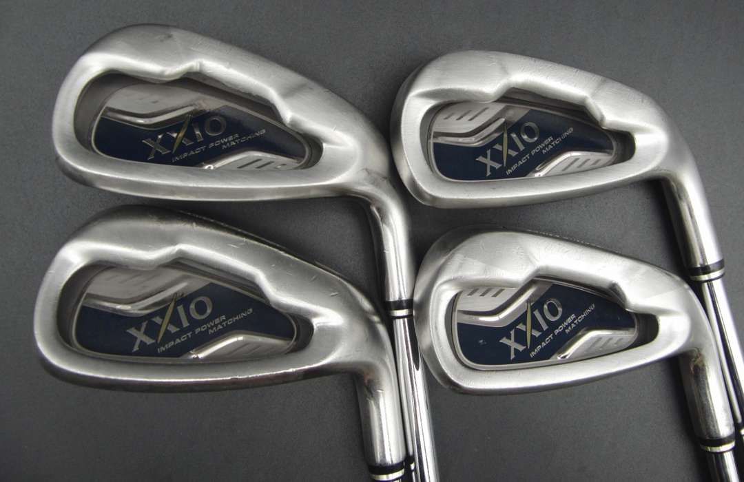Set of 4x Srixon XXIO Irons 6-9 Regular Steel Shafts XXIO Grips