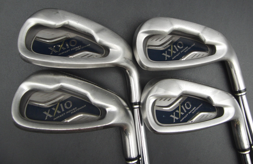 Set of 4x Srixon XXIO Irons 6-9 Regular Steel Shafts XXIO Grips