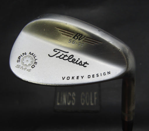 Titleist BV Vokey Design SM4 56° Sand Wedge Regular Steel Shaft Titleist Grip