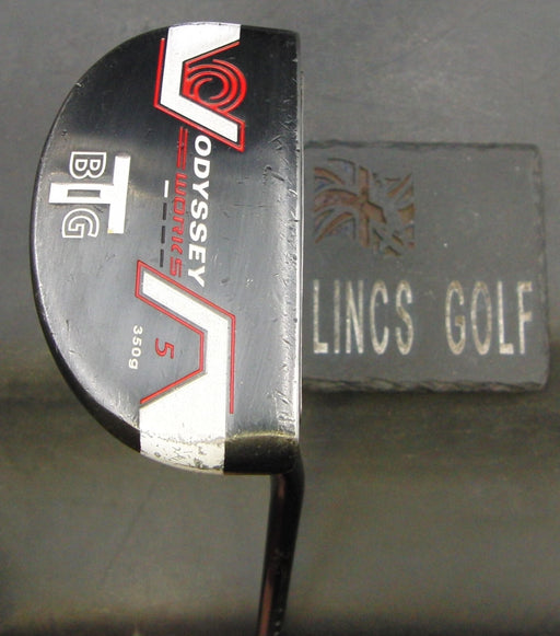 Odyssey Works Big T 350g #5 Putter 87cm Length Coated Steel Shaft Odyssey Grip