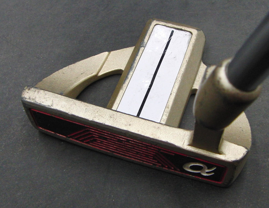 World Eagle α F-01 Putter Steel Shaft 87cm Length Black Grip