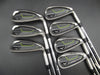 Set of 7x Mizuno T-Zoid Plus Irons 5-SW Regular Steel Shafts Mizuno Grips*