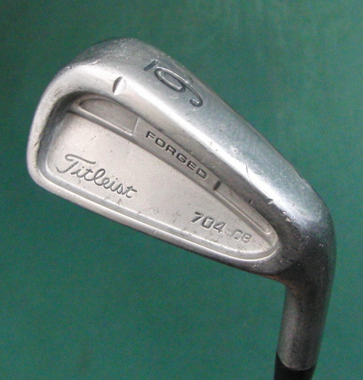 Titleist 704 CB Forged 6 Iron Regular Steel Shaft Titleist Grip