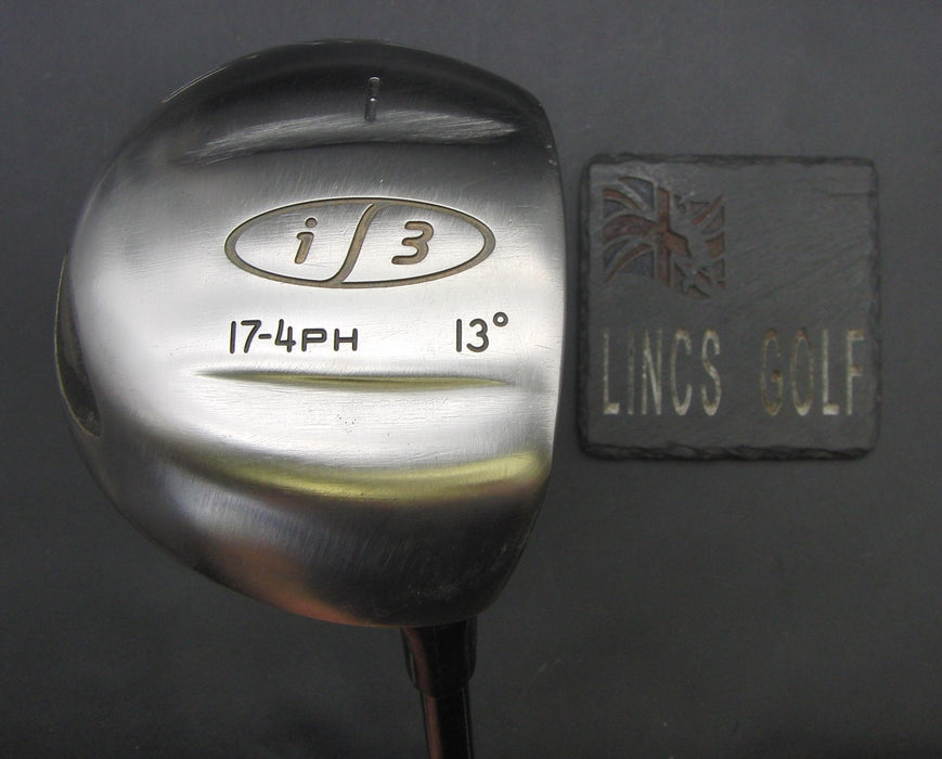 Ping i3 17-4PH 13° Driver Stiff Graphite Shaft Golf Pride Grip