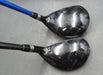Set of 2 Silver T Diamond Steel 15° 3 Wood & 19° 3 Hybrid Regular Graphite