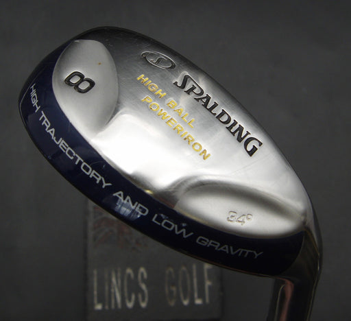 Spalding High Ball PowerIron 34° 8 Iron Regular Graphite Shaft TaylorMade Grip