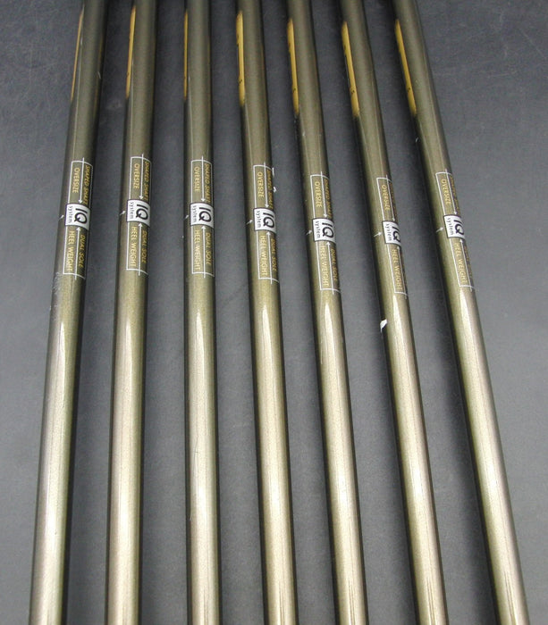 Set of 7x Cobra II Oversize 4-PW Irons Senior Graphite Shafts Cobra Grips