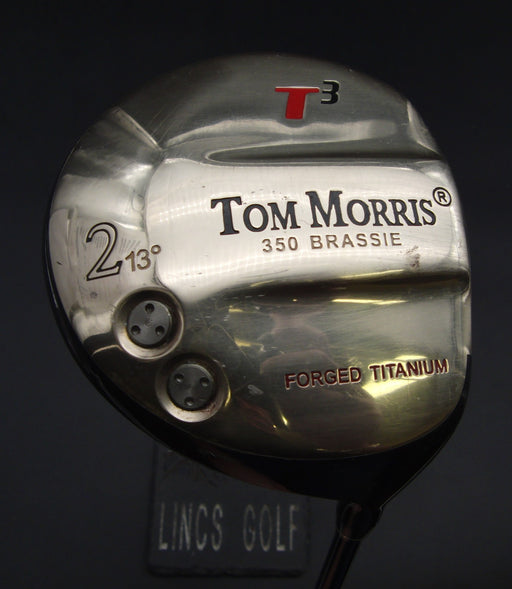 Tom Morris T3 350 Brassie Forged 13° 2 Wood Regular Graphite Shaft