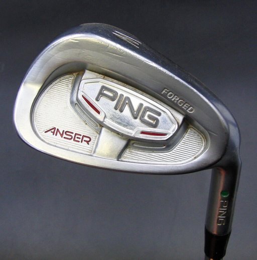 Ping Anser Forged Green Dot Pitching Wedge Regular Steel Shaft Ping Grip
