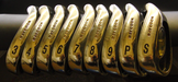 Set of 9 x Ray Cook Pro Spirit Irons 3-SW Regular Graphite Shafts Ray Cook Grips