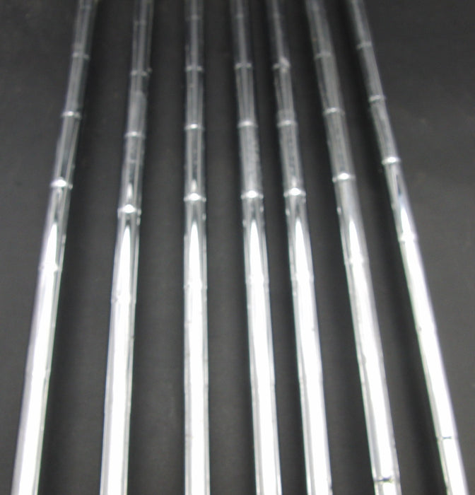 Set of 7x Ping Anser 2011 Black Dot 4-PW Irons Regular Steel Shafts NO 1 Grips