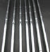 Set of 7x Ping Anser 2011 Black Dot 4-PW Irons Regular Steel Shafts NO 1 Grips
