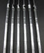 Set of 6x Cleveland CG 5-PW Irons Stiff Steel Shafts Cleveland Grips