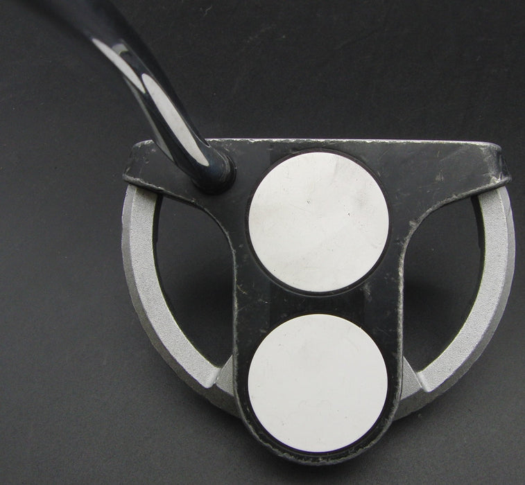 Odyssey White Hot 2-Ball SRT Putter Steel Shaft 89cm Length Psyko Grip*