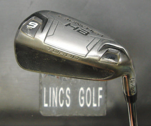 Cleveland Launcher HB Turbo 9 Iron Regular Steel Shaft Lamkin Grip