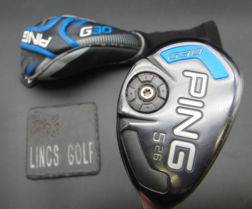 Ping G30 26° 5 Hybrid Stiff Steel Shaft Golf Pride Grip + Head Cover*