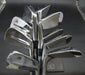 Set of 10x Mizuno Pro TN-87 Irons 2-SW Stiff Steel Shafts Rite Grips