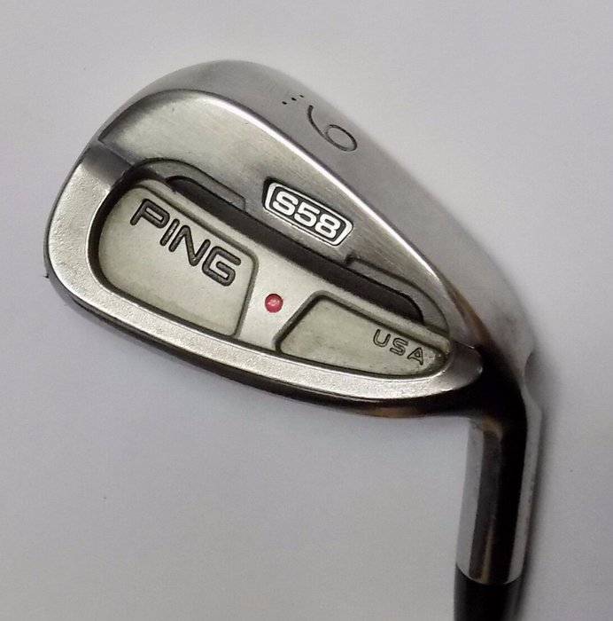 Ping S58 Red Dot 9 Iron AWT Regular Steel Shaft Black Widow Grip