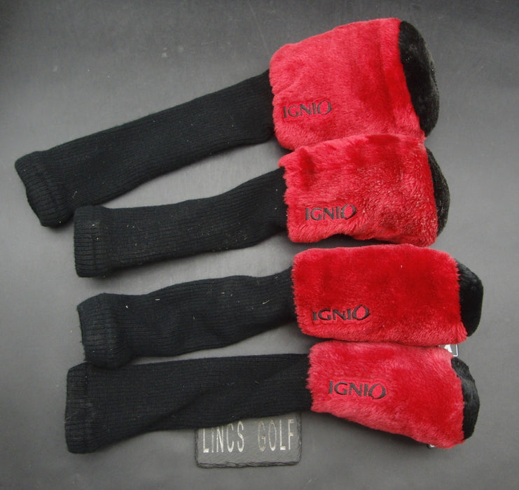 Set of 4 Ignio Woods/Hybrids Head Covers