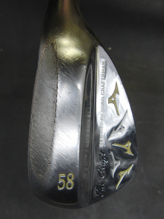 Mizuno The Craft 58° Sand Wedge NS Pro Regular Steel Shaft Mizuno Grip