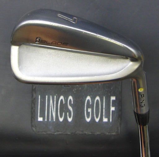 Ping iBlade Yellow Dot 7 Iron Stiff Steel Shaft Golf Pride Grip