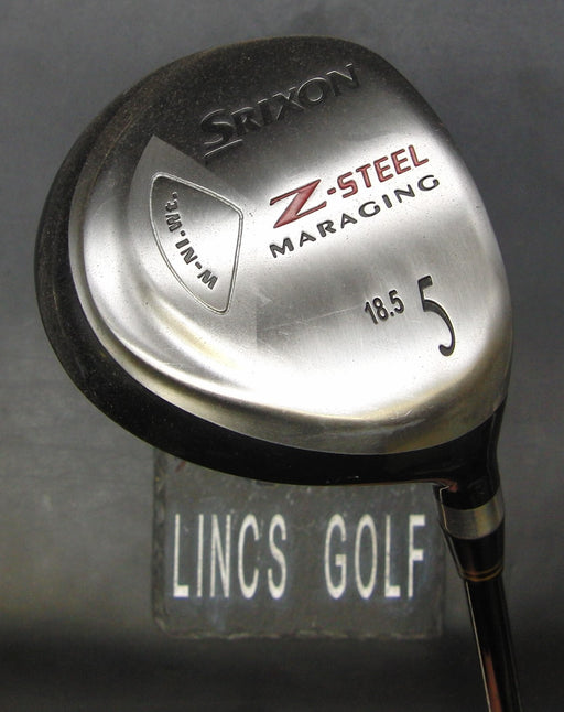 Srixon Z-Steel Maraging 18.5° 5 Wood Regular Graphite Shaft Perfect Pro Grip