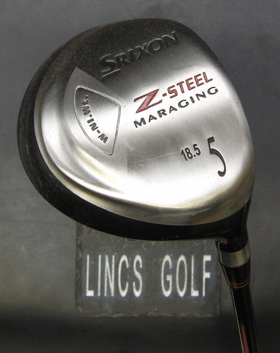 Srixon Z-Steel Maraging 18.5° 5 Wood Regular Graphite Shaft Perfect Pro Grip