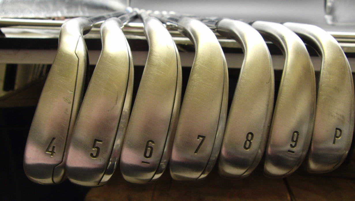 Set of 7x Callaway XR Irons 4-PW Stiff Steel Shafts GolfPride Grips*