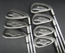Set of 7x Callaway Steelhead Pro Series X-14 Irons 5-SW Stiff Steel Shafts *