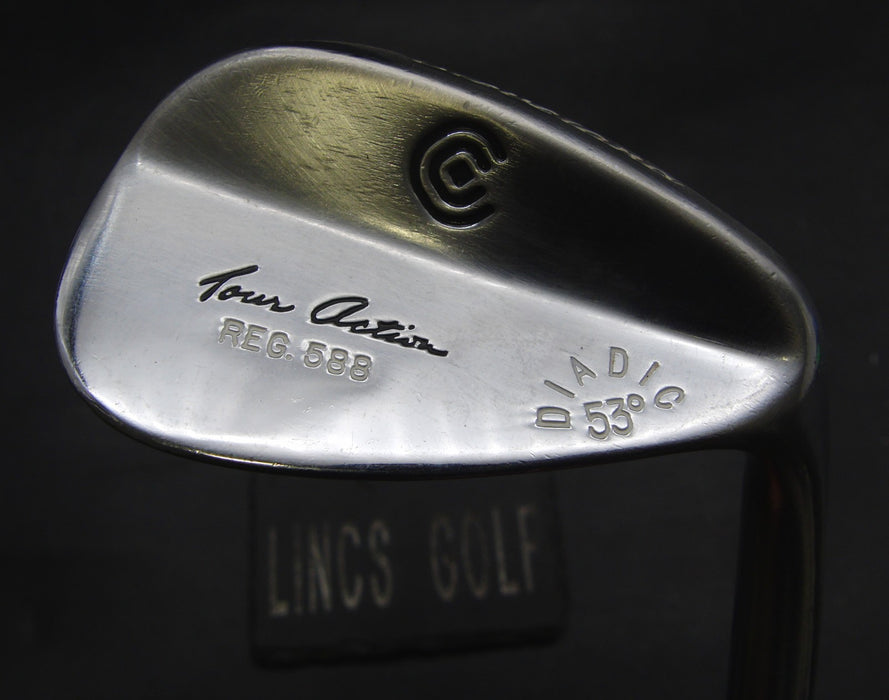 Cleveland Tour Action Reg.588 53° Gap Wedge Stiff Steel Shaft Cleveland Grip
