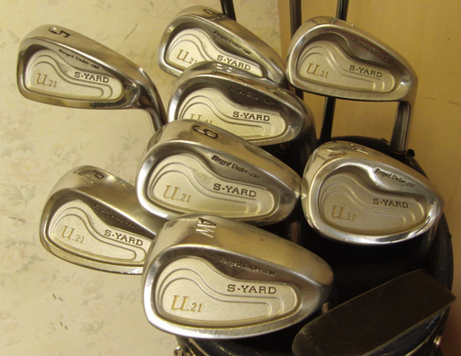 Set of S-Yard U.21 5-SW+AW + Callaway 11 Driver + 3 + 4 Wood + Putter