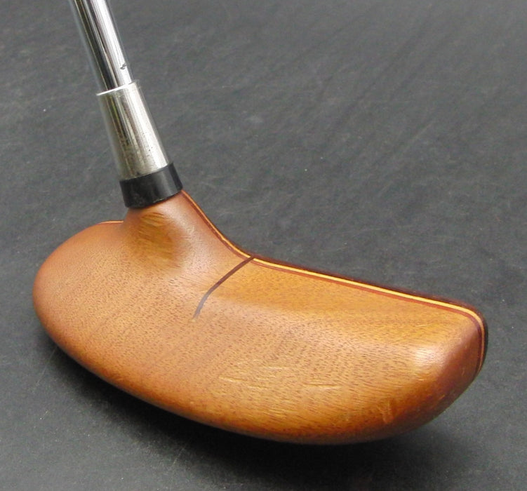 Wooden Touch Putter Steel Shaft 88cm Playing Length Lamkin Grip