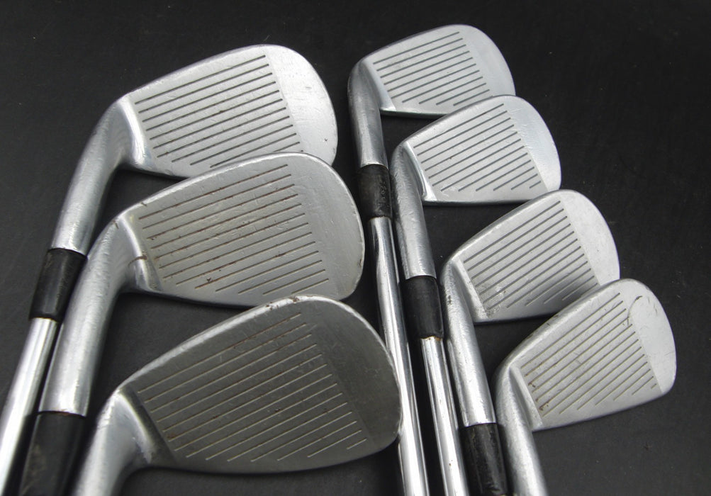 Set of 7x Mizuno MP-60 Cut Muscle 4-PW Irons Regular Steel Shafts