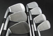 Set of 7x Mizuno MP-60 Cut Muscle 4-PW Irons Regular Steel Shafts