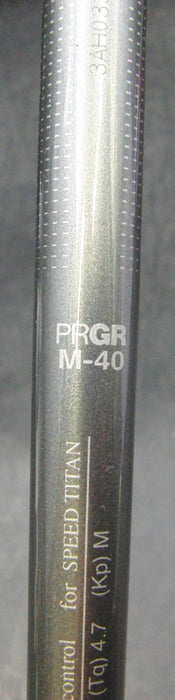 PRGR TR-X Driver Regular Graphite Shaft PRGR Grip