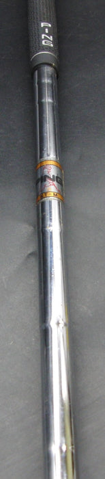 Left-Handed Ping Zing Karsten Black Dot 9 Iron Senior Steel Shaft Ping Grip