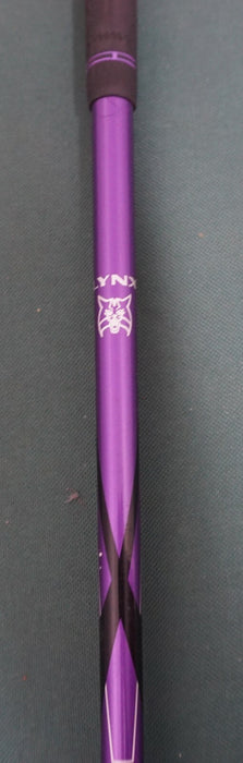 Lynx Black Cat 8 Iron Seniors Steel Shaft Lynx Grip