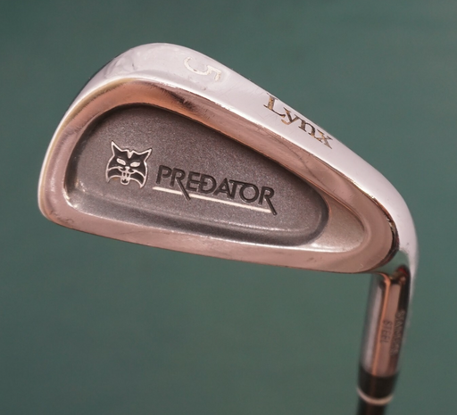 Lynx Predator 5 Iron Regular Graphite Shaft Lynx Grip
