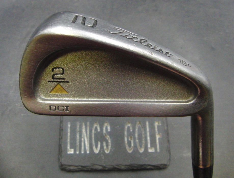 Titleist DCI 18° 2 Iron Stiff Steel Shaft Black Grip