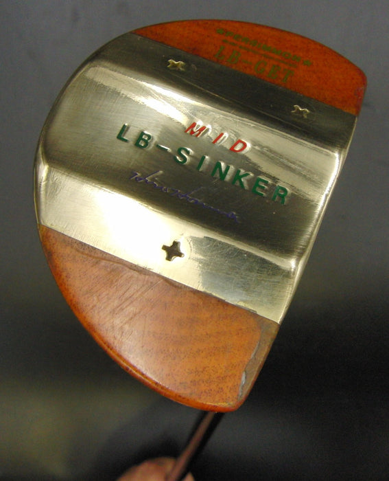 Vintage Hiro Honma Mid LB-Sinker Putter Graphite Shaft Golf 85cm Long