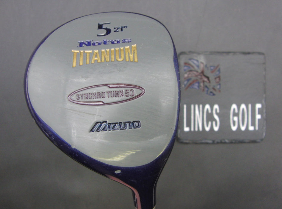 Ladies Mizuno Notus Synchro Turn 50 21° 5 Wood Ladies Graphite Shaft