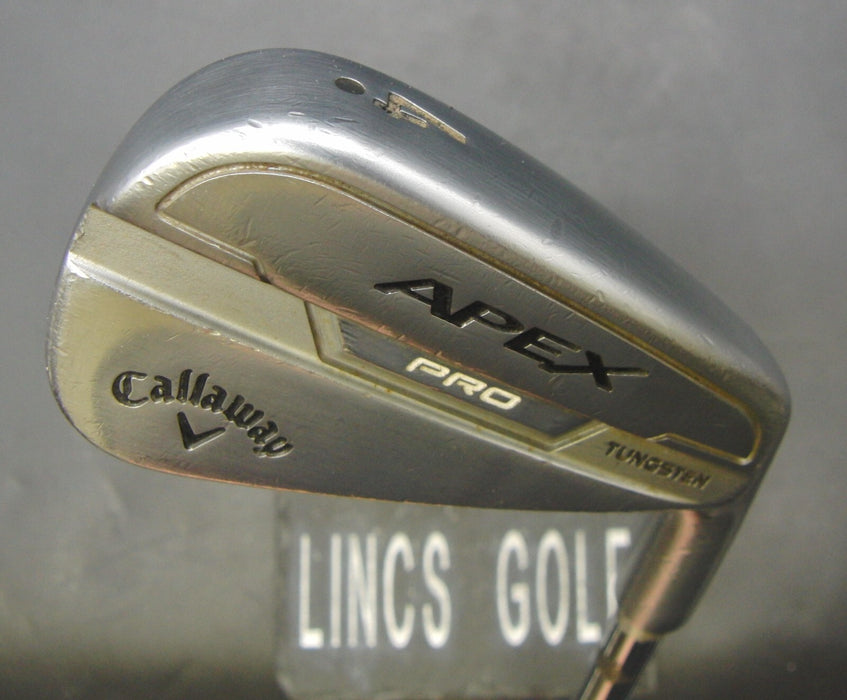 Callaway Apex Pro Forged 4 Iron Stiff Steel Shaft Golf Pride Grip