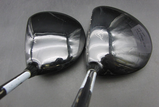 Set of 2 Callaway Diablo Edge 3 Wood + 5 Wood Stiff Graphite Shaft NO 1 Grips