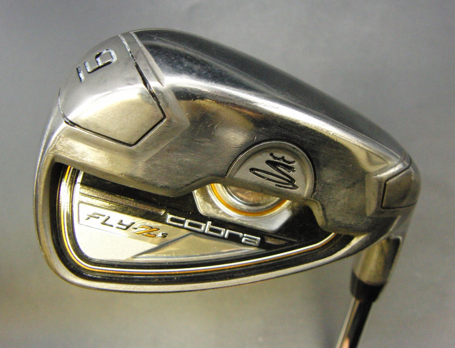 Cobra Fly-Z S 9 Iron Regular Steel Shaft Lamkin Grip