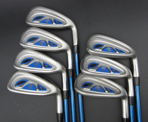 Set of 7 Cleveland CG-C 5-SW Regular Graphite Shafts Cleveland Grips*