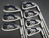 Set of 7x Callaway X20 4-PW Irons Uniflex Steel Shafts Callaway Grips*
